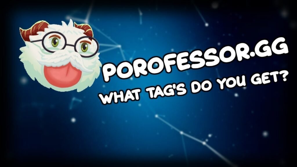 Porofessor: Ultimate League of Legends Game-Changer porofessor