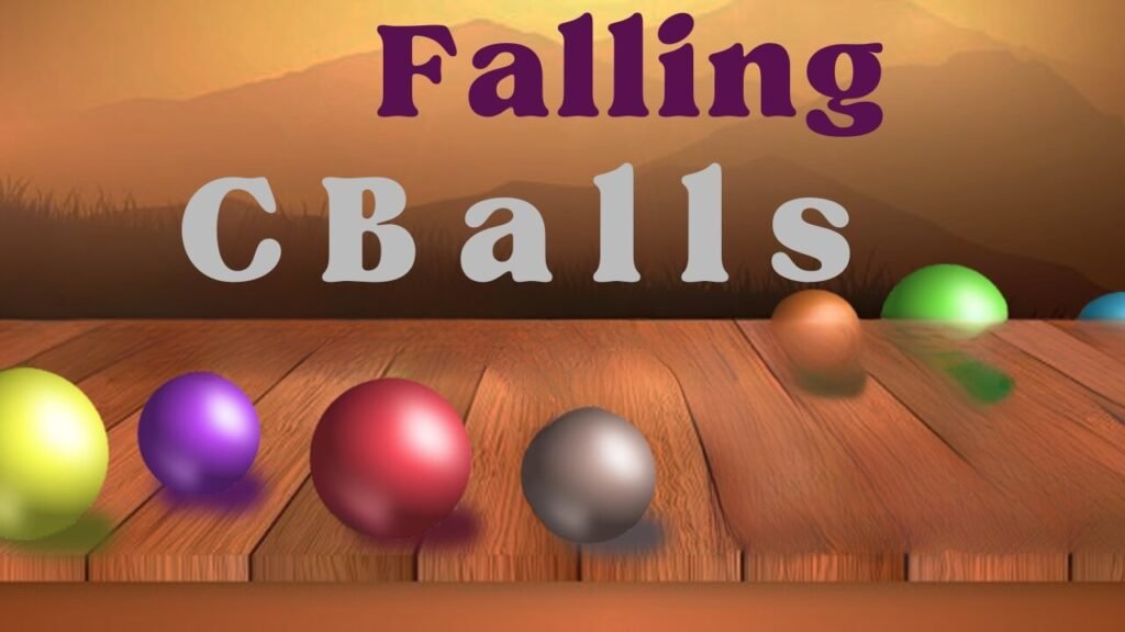 The awesome science behind falling balls falling balls