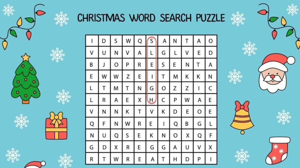 The Joy of Christmas Word Search: A Festive Tradition for All Ages Christmas Word Search